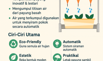 Perpustakaan UMPSA Kampus Gambang Laksana Projek Rain Root Sebagai Inisiatif Inovasi Hijau